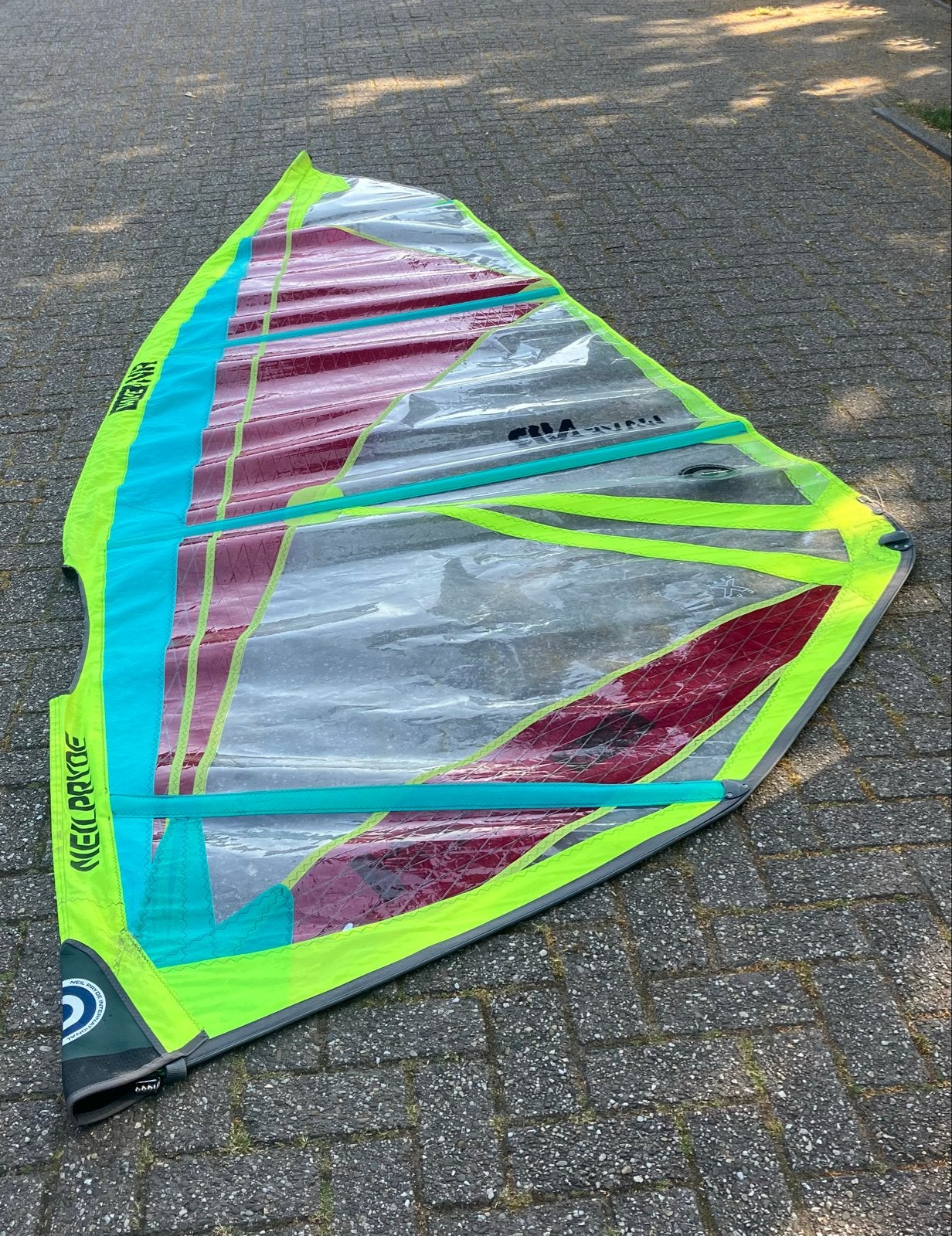Neilpryde Wave NR 5.3 windsurfzeil, Watersport en Boten, Windsurfen, Ophalen, Gebruikt, 5 tot 6.5 m², Neilpryde