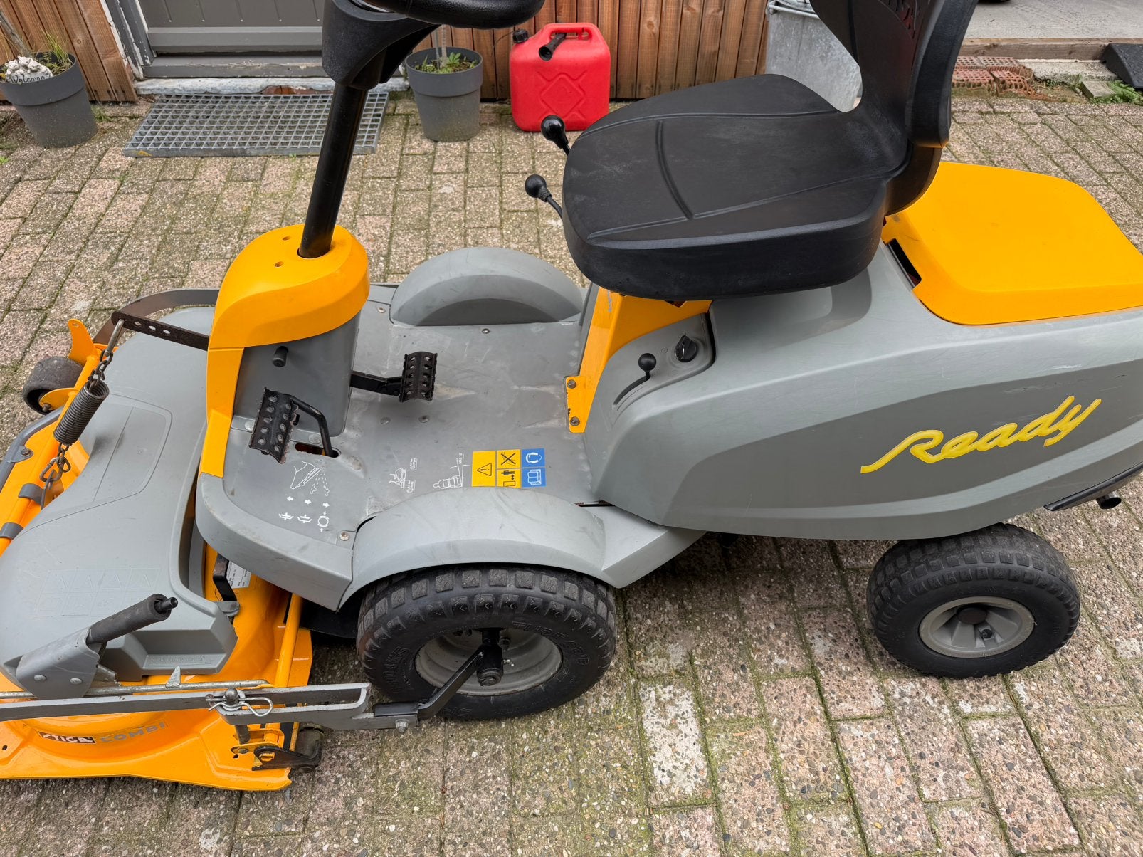 Stiga Ready, Ophalen, Zo goed als nieuw