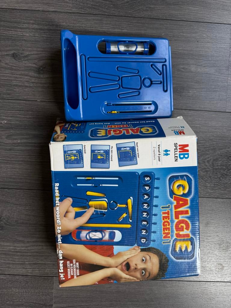 MB Spellen Galgje 1 Tegen 1 Bordspel, Ophalen of Verzenden, Minder dan 500 stukjes, Gebruikt, Overige typen