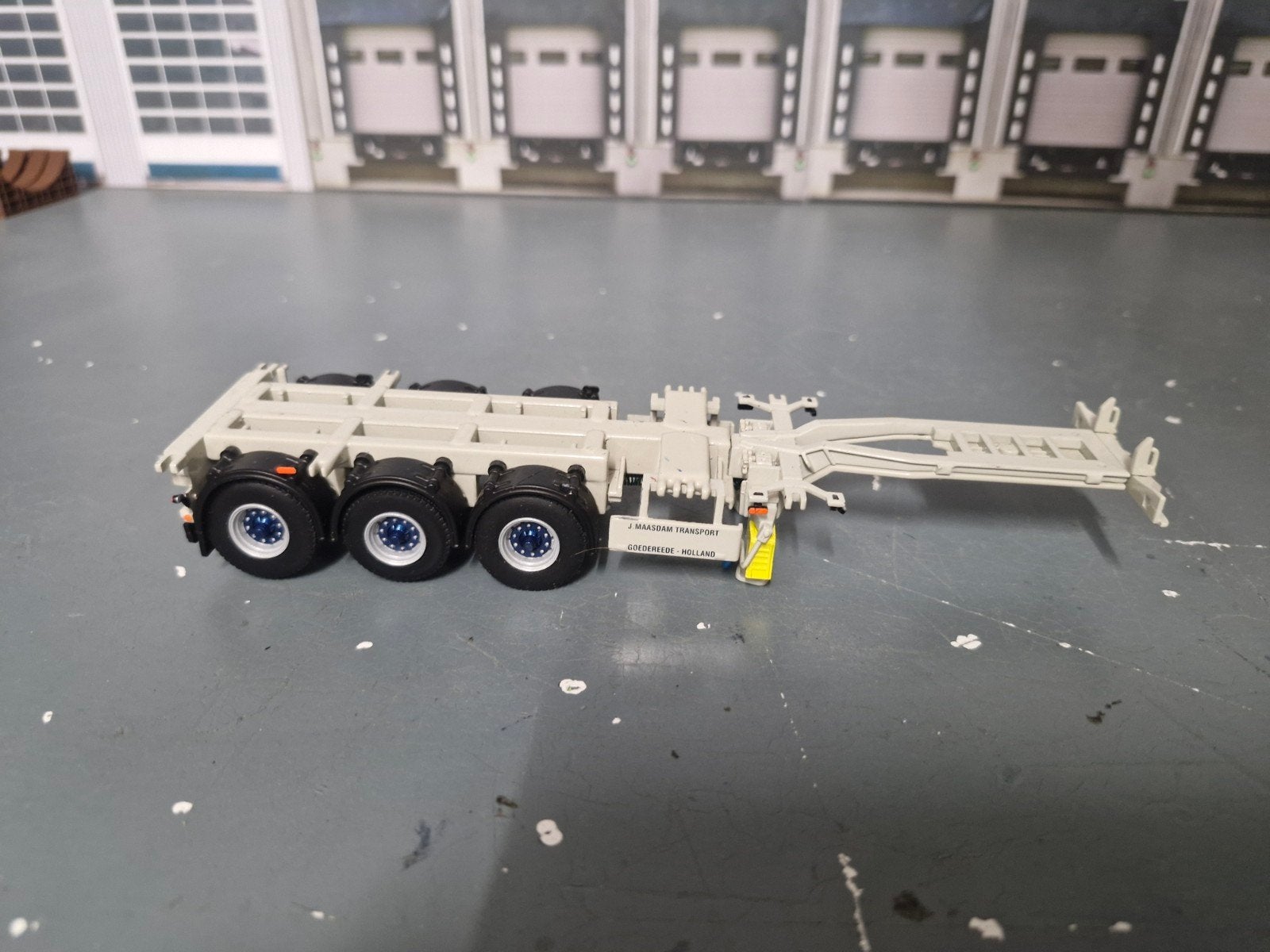 container chassis wsi j.maasdam, Ophalen of Verzenden, Zo goed als nieuw, Bus of Vrachtwagen, Wsi