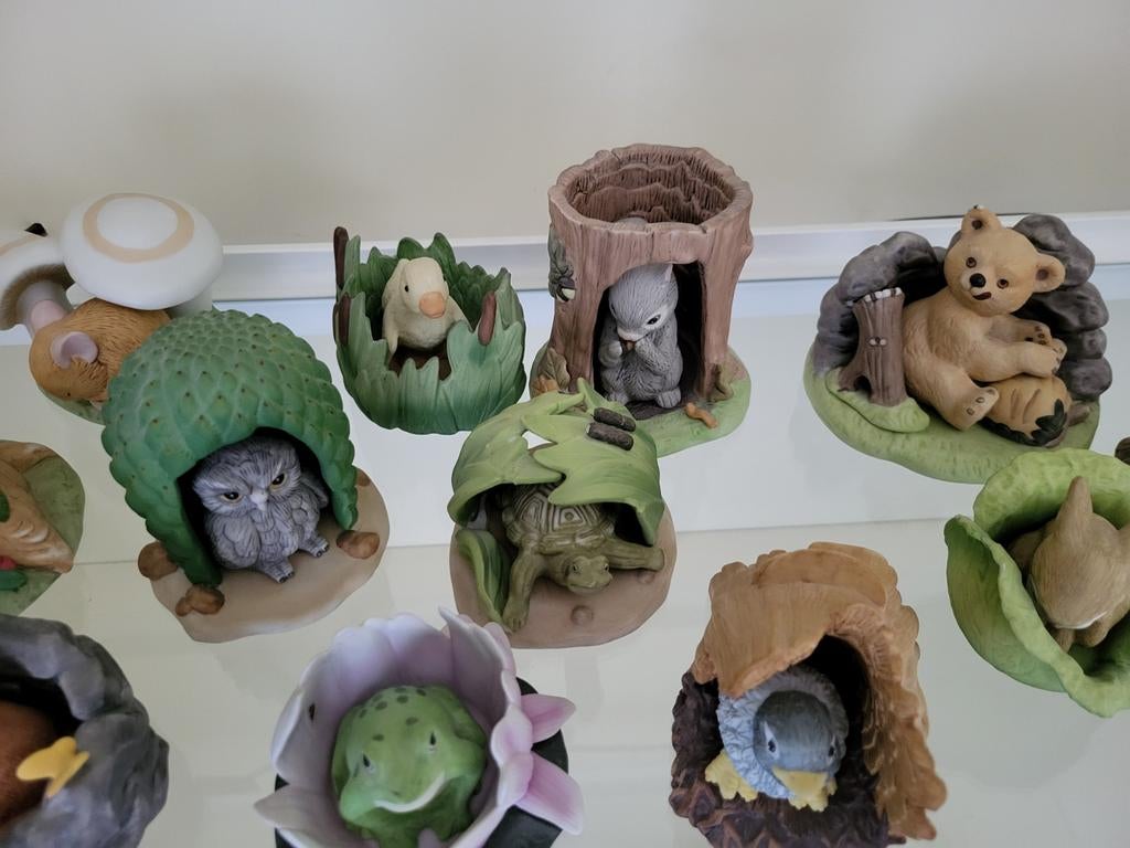 Woodland surprises complete collectie 1984, Verzamelen, Beelden en Beeldjes, Ophalen, Zo goed als nieuw, Dier
