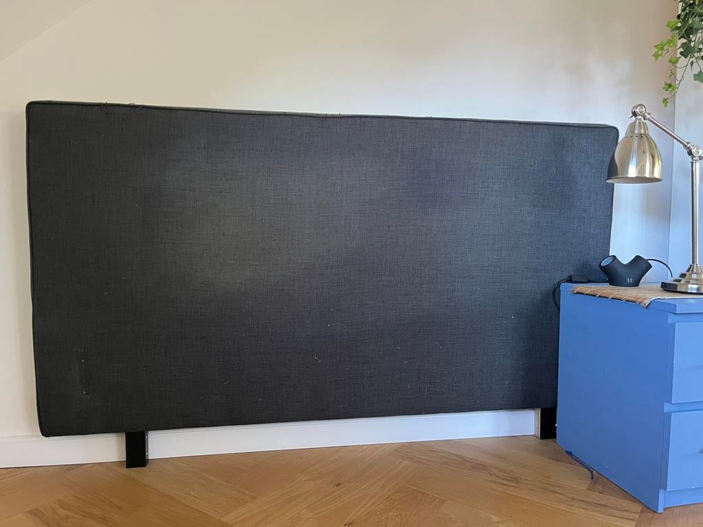 Hoofdbord 180 x 107, Ophalen, Gebruikt, Tweepersoons, Stof