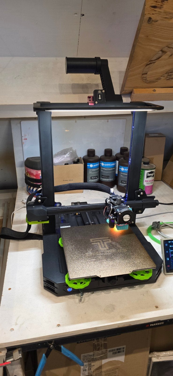 Creality Ender-3 S1 Pro 3D-printer met upgrades, Computers en Software, 3D Printers, Ophalen, Zo goed als nieuw, Filament, Creality
