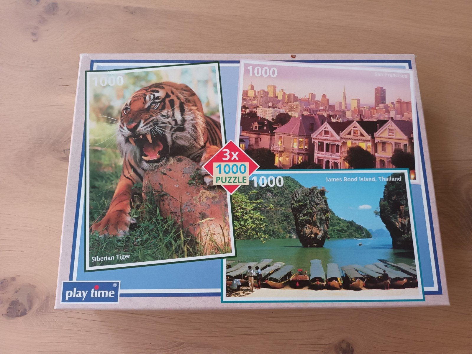 Legpuzzels puzzels 3x legpuzzel puzzel 1000 stukjes gratis, Ophalen of Verzenden, 500 t/m 1500 stukjes, Gebruikt, Legpuzzel