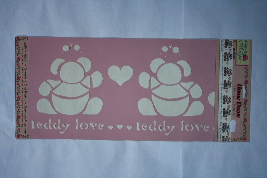 Stencil Magic Teddy Love, Verzenden, Nieuw, Frame of Mal, Overige merken