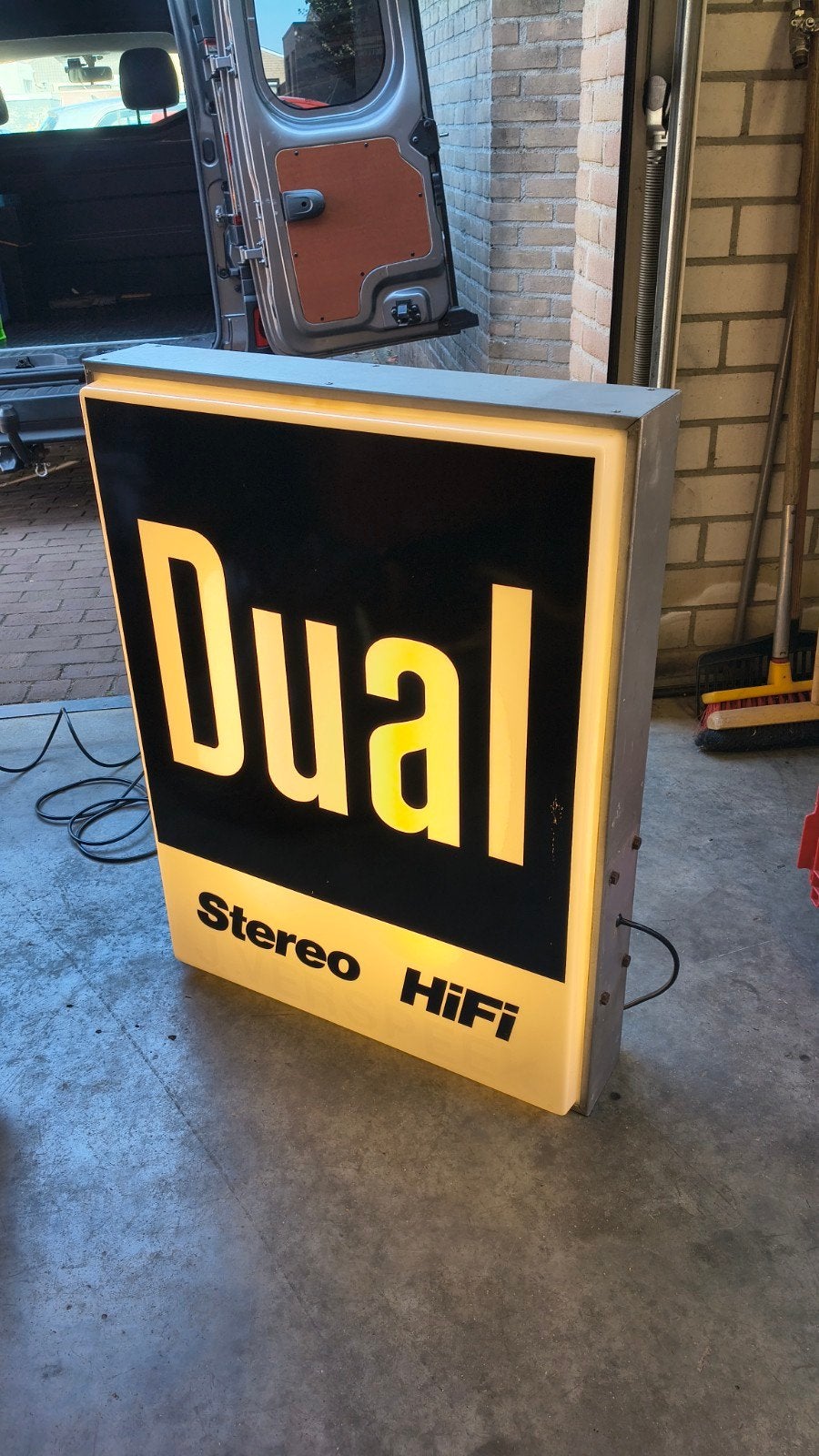 Dual lichtbak (lees advertentie), Ophalen of Verzenden, Gebruikt, Lichtbak of (neon) lamp