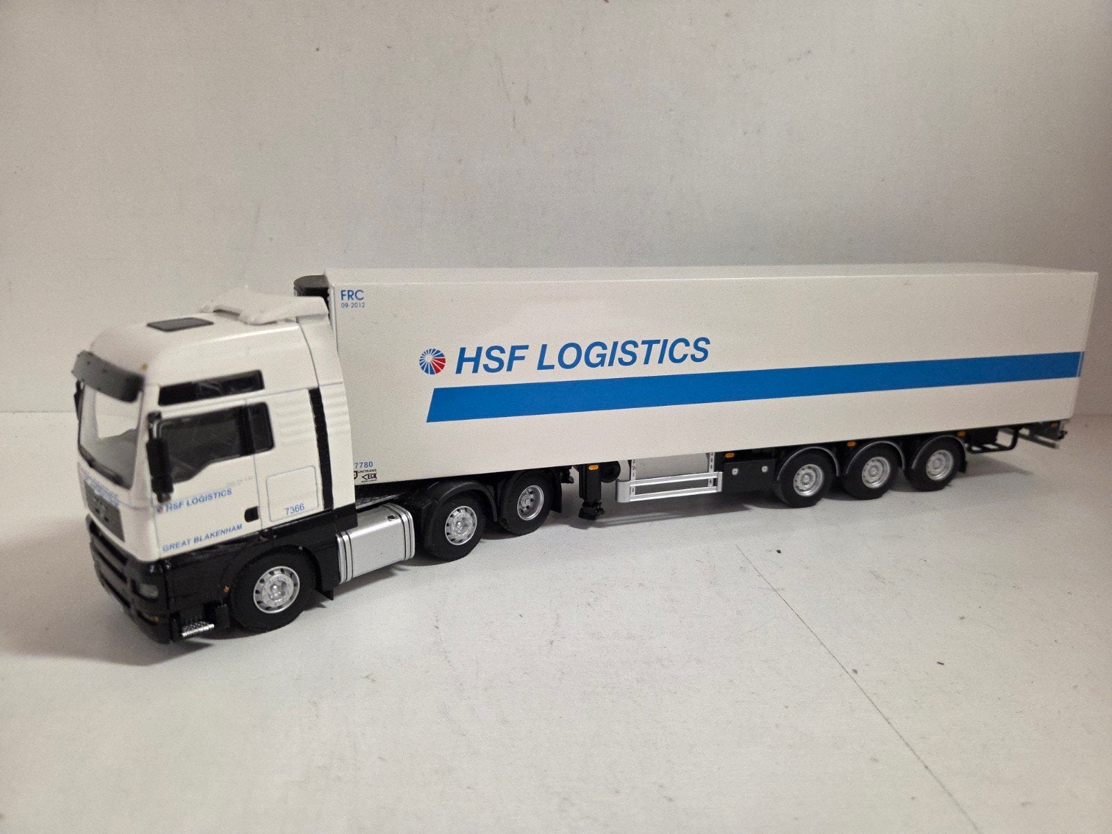 WSI MAN koeloplegger HSF Logistics 1:50, ., Ophalen of Verzenden, Zo goed als nieuw, .