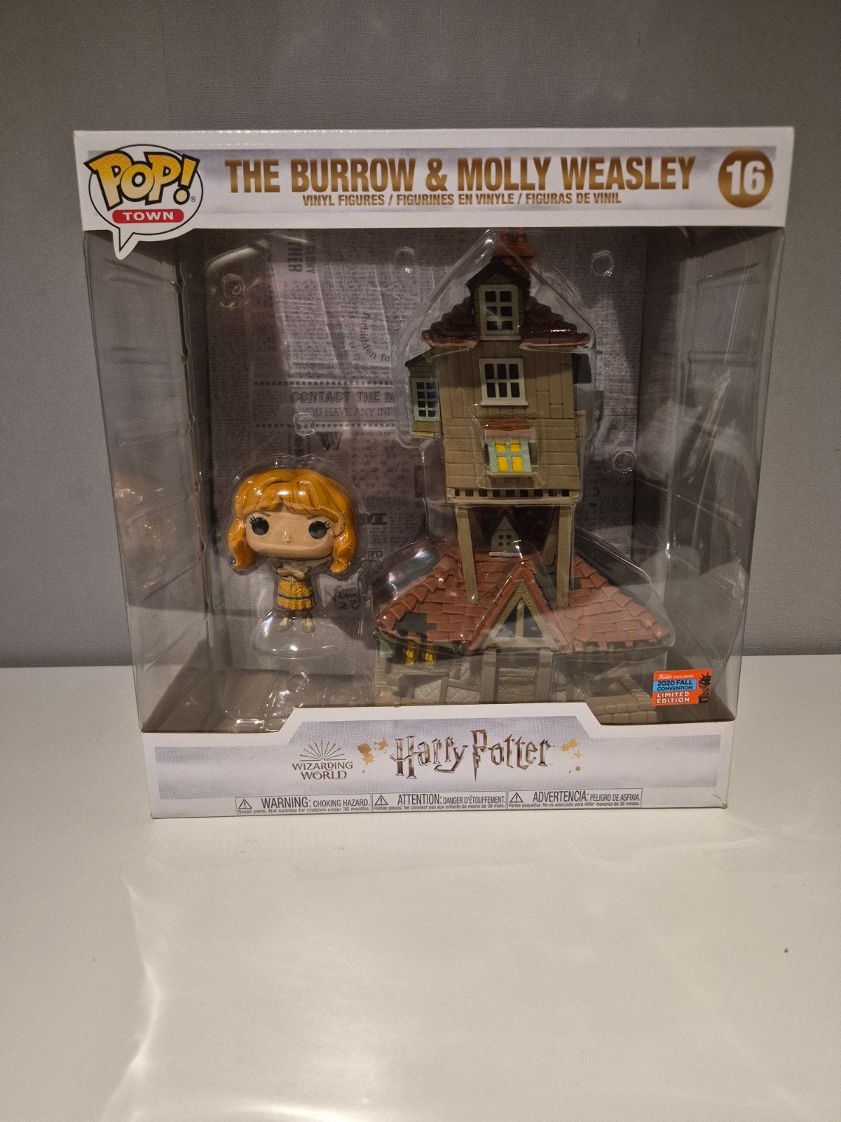 harry potter funko pop the burrow & molly weasley 16, Ophalen of Verzenden, Zo goed als nieuw