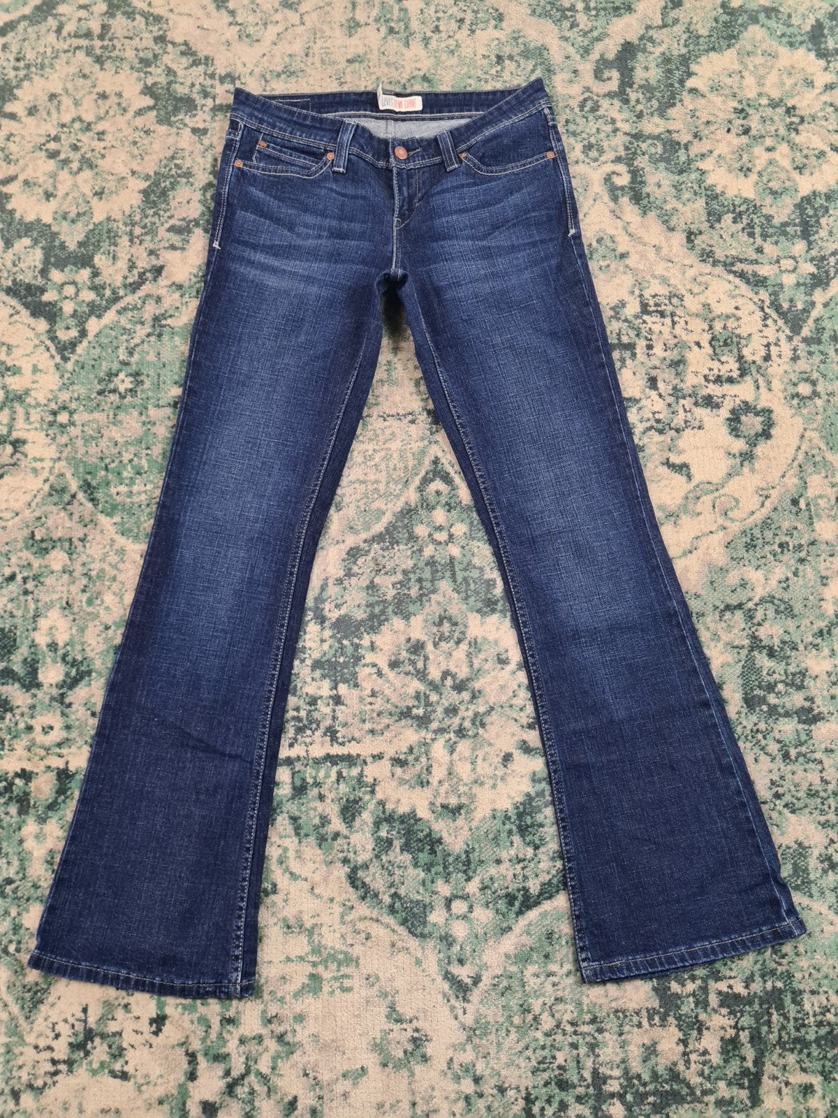 Levi's demi curve bootcut W30 L32 Dames Tulsi3032 Mid-rise, Blauw, Ophalen of Verzenden, Zo goed als nieuw, W30 - W32 (confectie 38/40)