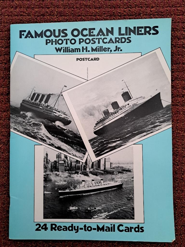 FOTOPOSTKAARTEN - William H Miller, Ophalen of Verzenden, Zo goed als nieuw, Motorboot of Zeilboot, Kaart, Foto of Prent