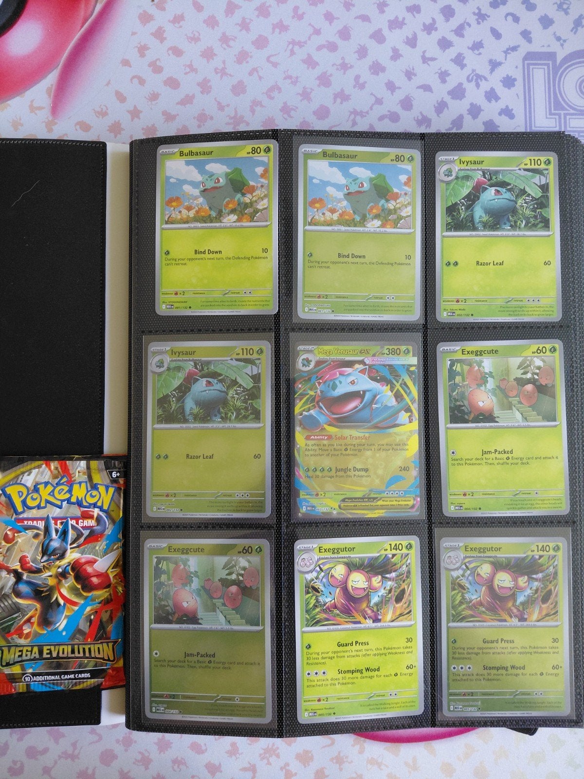 pokemon mega evolution MEG132 bijna complete base set met hi, Ophalen of Verzenden, Zo goed als nieuw, Meerdere kaarten
