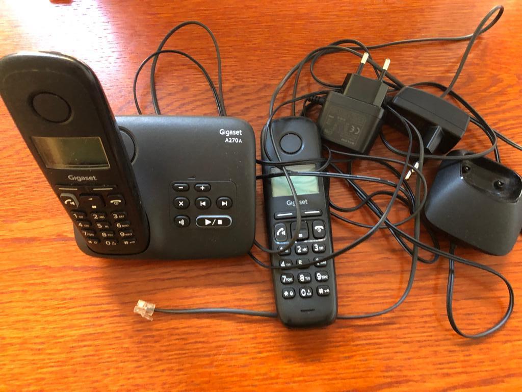Gigaset draadloze telefoon A270A, Ophalen, Gebruikt, 2 handsets