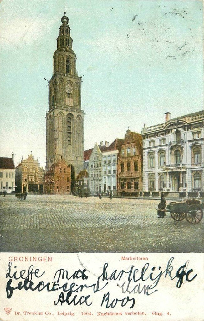 388-168-041 Groningen Martinitoren, Verzenden, Voor 1920, Groningen