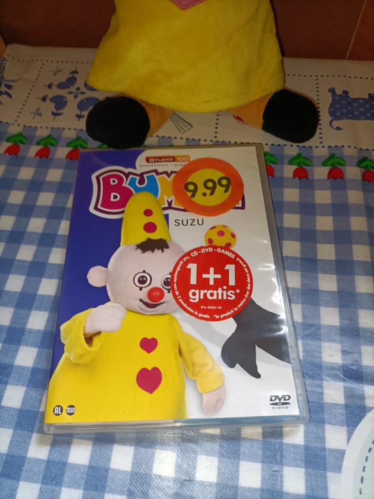 Bumba knuffel 31 cm groot + dvd, Kinderen en Baby's, Speelgoed | Knuffels en Pluche, Ophalen of Verzenden, Zo goed als nieuw, Overige typen