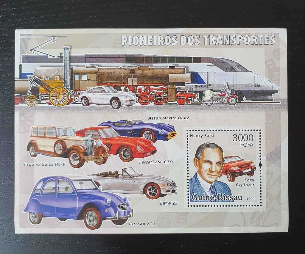 Guinee-Bissau 2006 Auto Oldtimer Michel blok 557 postfris, Verzenden, Postfris, Auto's