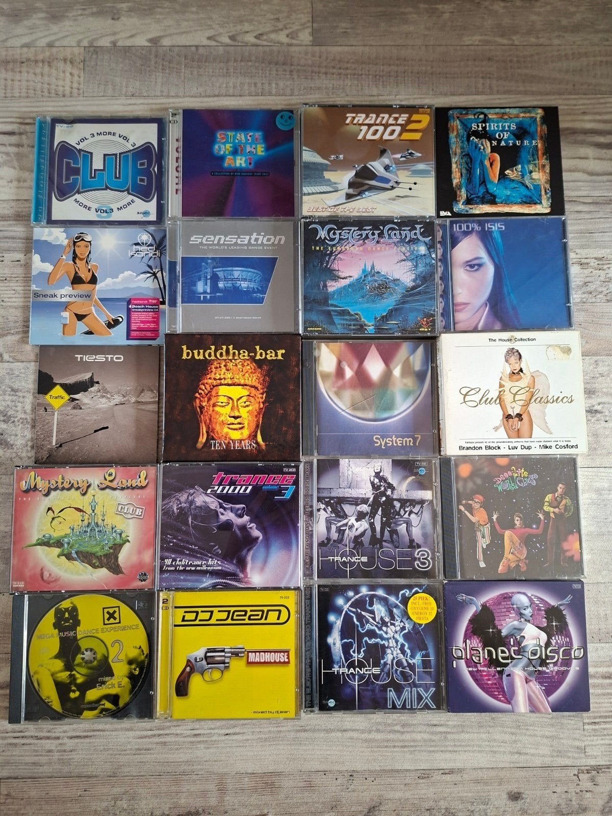 Grote collectie €2.50 p.s Dance, House en Trance CD's 45 stu, Gebruikt, Inclusief doosje, Dance, Ophalen of Verzenden