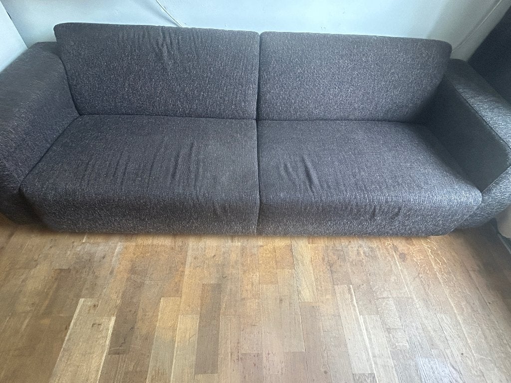 Bankstel met losse hocker, Huis en Inrichting, Ophalen, Gebruikt, Driepersoons, 75 tot 100 cm