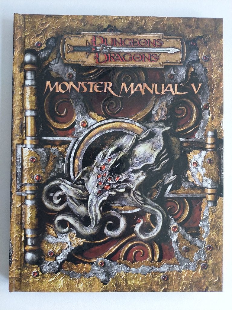 D&D - 3.5e - Monster Manual V, Vijf spelers of meer, Ophalen of Verzenden, Zo goed als nieuw, Wizards of the Coast