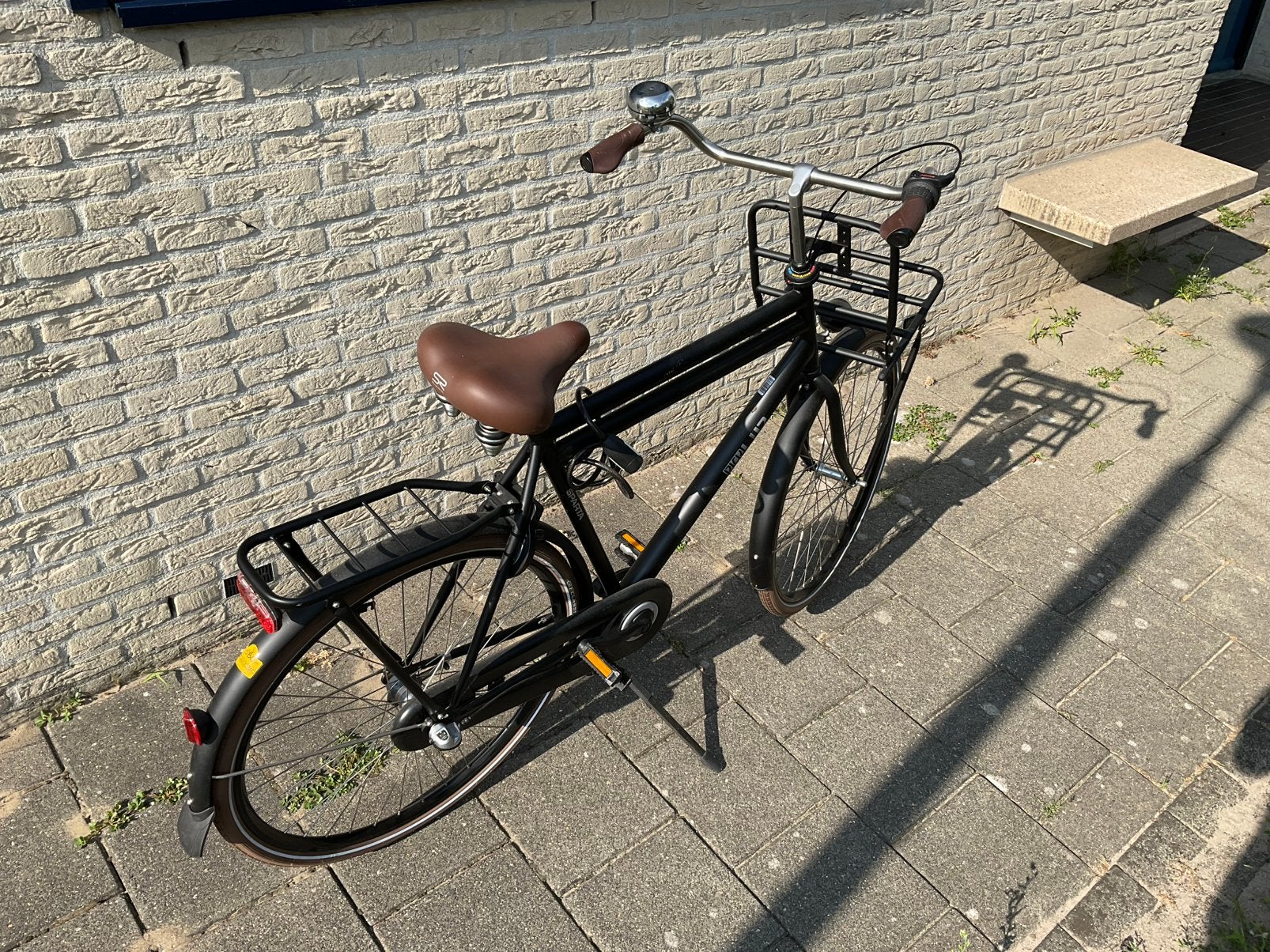 Sparta pick up mat zwart maat 57/61, Fietsen en Brommers, Fietsen | Tandems, Ophalen, Sparta, Zo goed als nieuw, 55 cm of meer