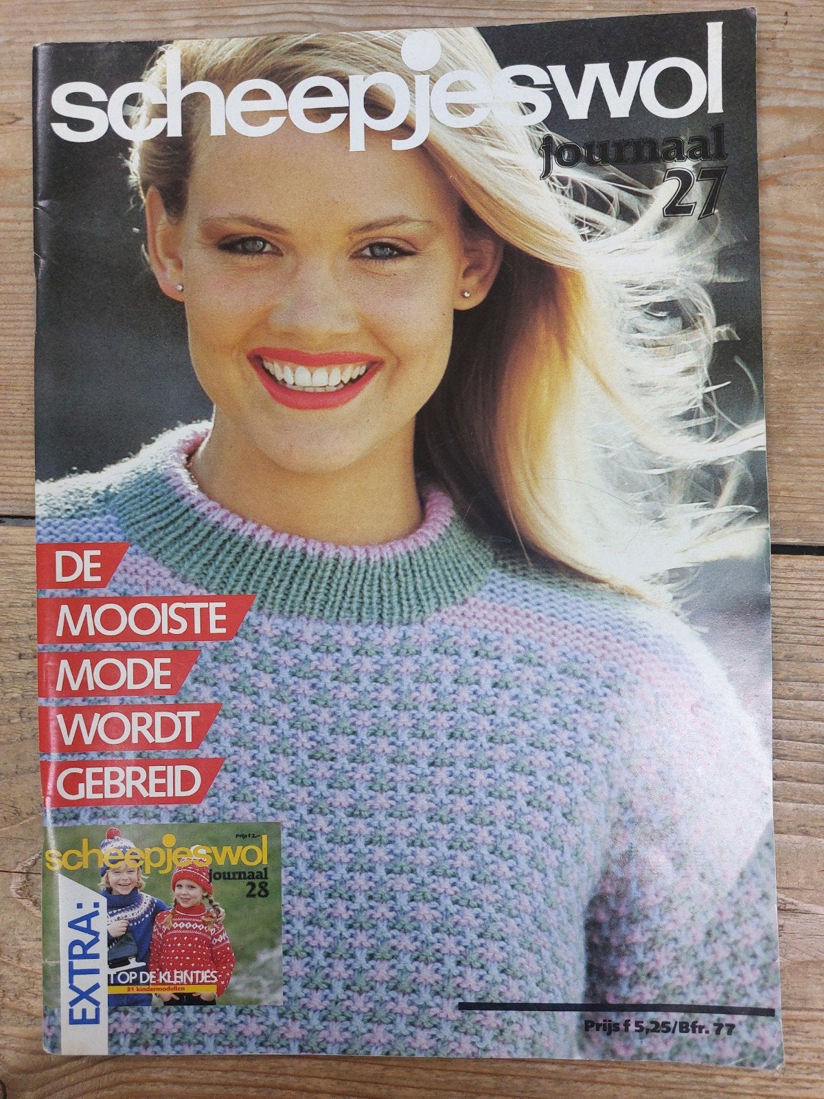 Scheepjes journaal 27 (90/80e jaren), Verzenden, Gebruikt, Breien of Haken, Patroon of Boek