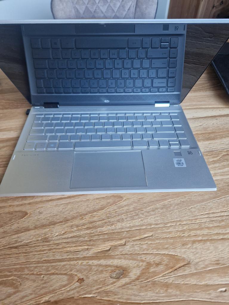 HP Pavilion x360 Convertible 14-dw0xxx i5 10e Gen, Ophalen, Intel Core i5-1035G1, Qwerty, 8 GB
