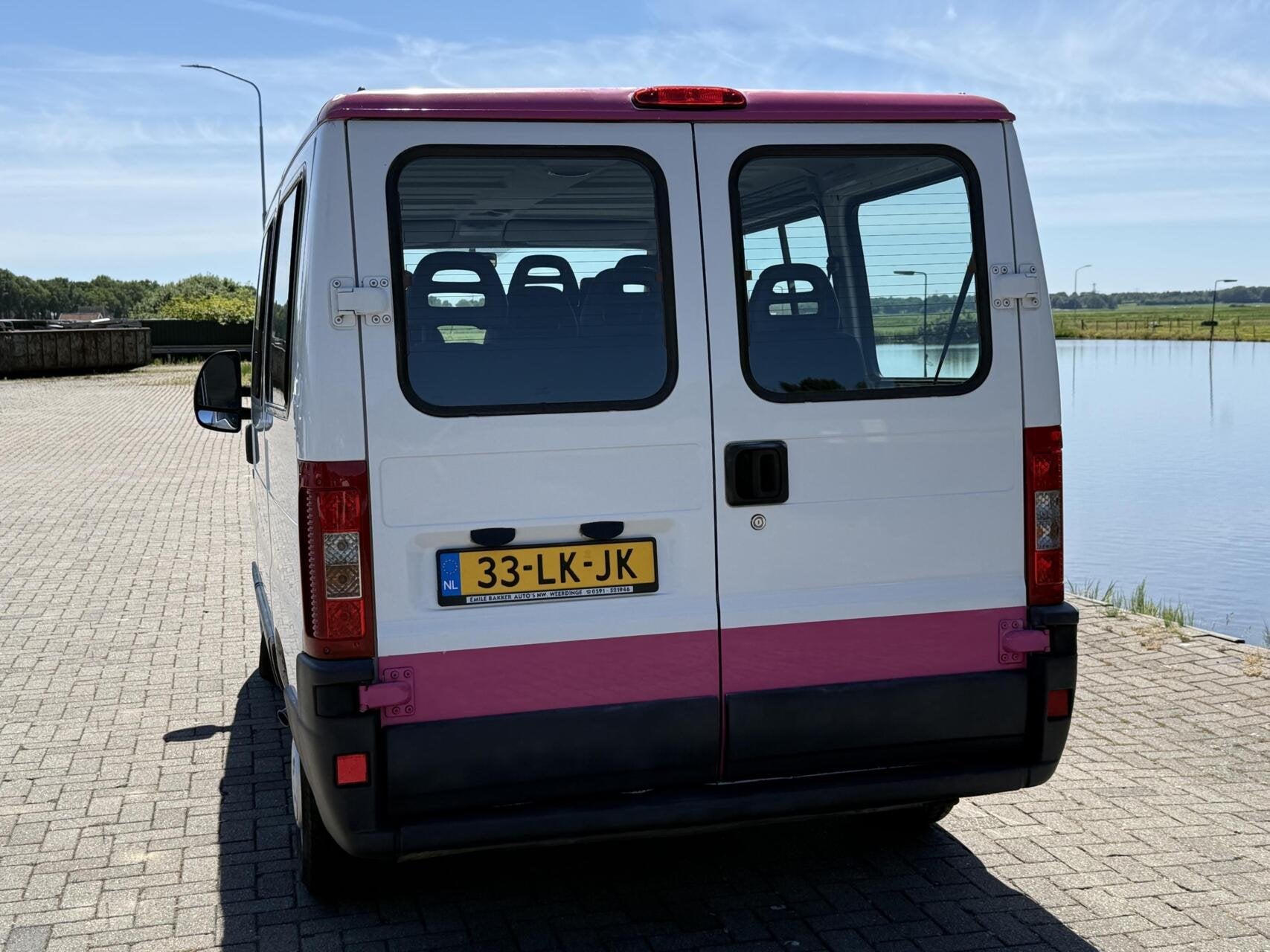 Fiat Ducato combi 11 2.0 9-persoons 59.000km!, Auto's, Fiat, Stof, Gebruikt, 2000 kg, Wit