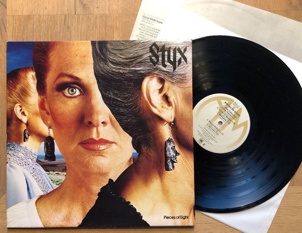 STYX - Pieces of eight ( LP; EX/EX ), LP, Progressive Rock, Gatefold hoes, Ophalen of Verzenden