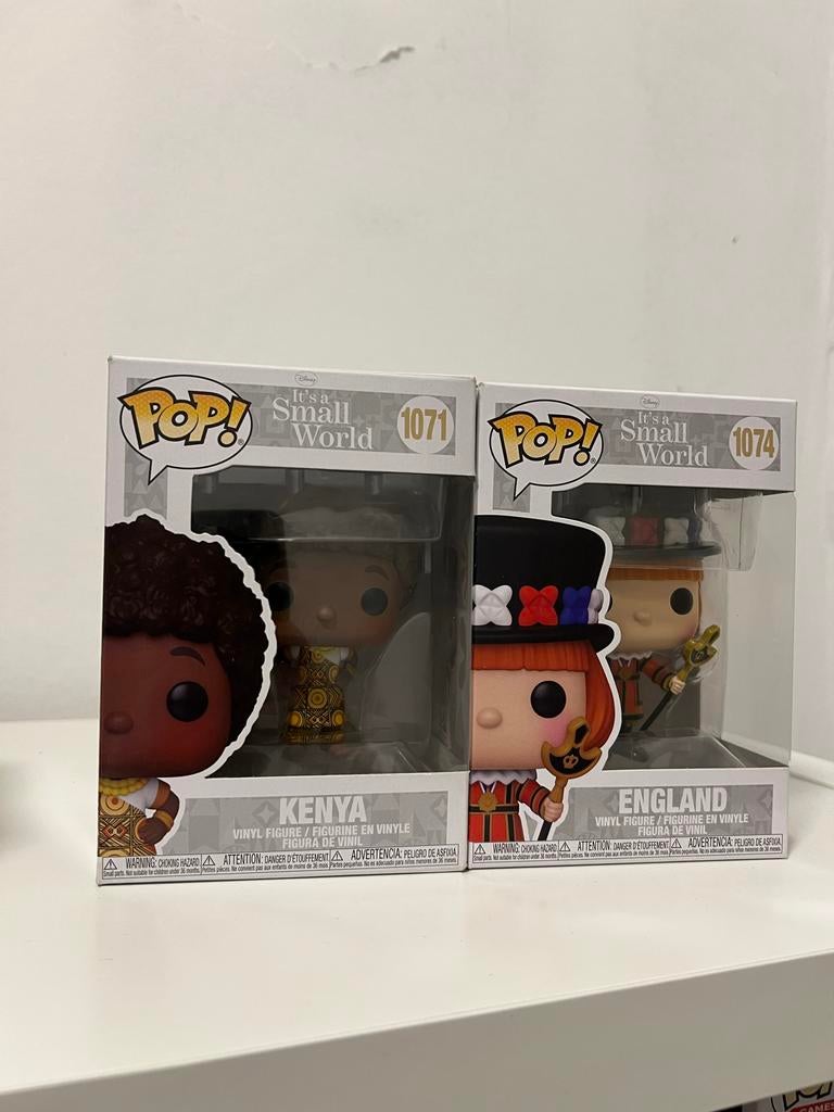 Funko Pop! It's a Small World - Kenya & England, Kinderen en Baby's, Ophalen of Verzenden, Nieuw