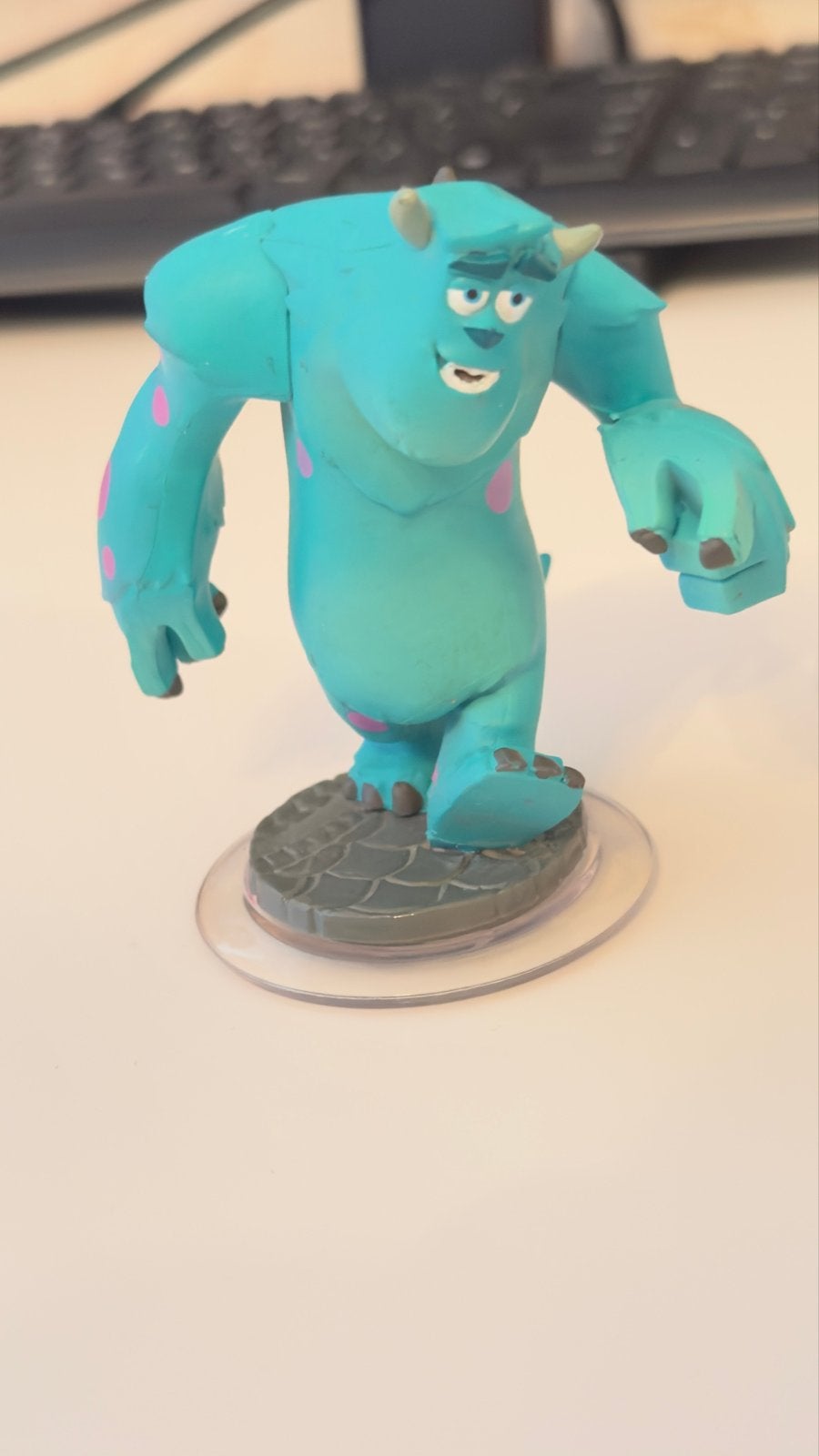Disney Sully figuur - Monsters en co. verzamelobject, Ophalen of Verzenden, Overige figuren, Zo goed als nieuw, Beeldje of Figuurtje