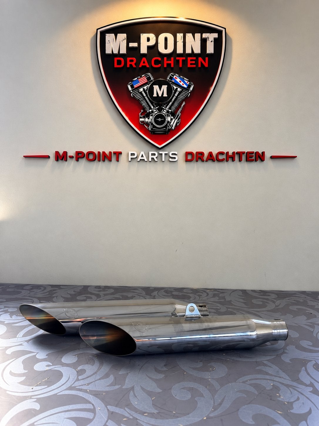 S&S Uitlaten Harley-Davidson Evo/twincam, Motoren, Ophalen of Verzenden, Gebruikt