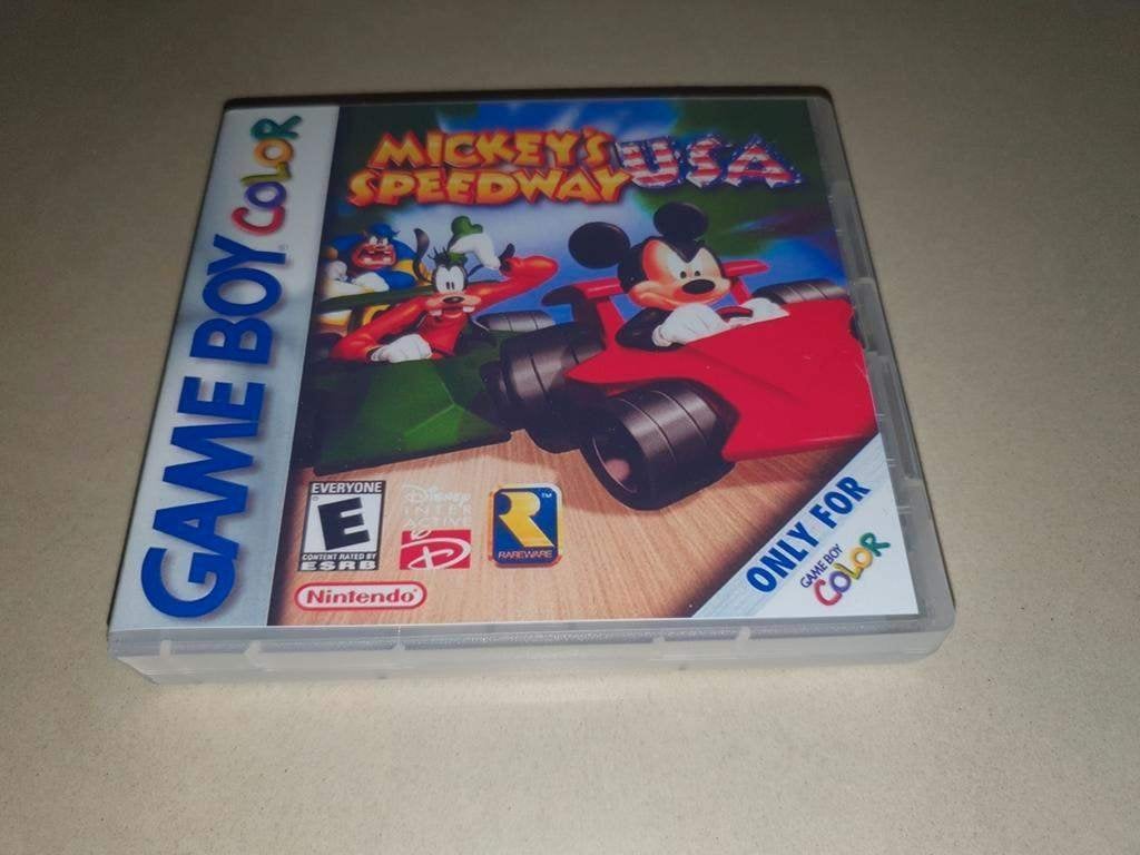 Mickey's Speedway USA Game Boy Color GBC Game Case, Spelcomputers en Games, Avontuur en Actie, 1 speler, Ophalen of Verzenden