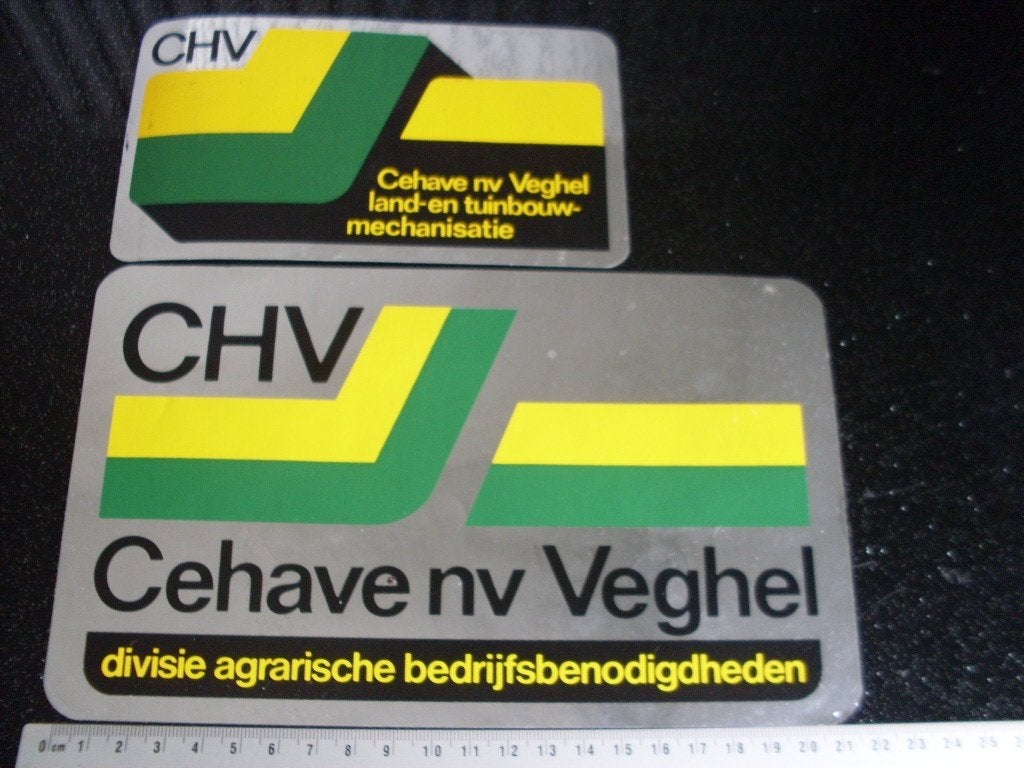 16x sticker CHV Cehave Veghel logo, Verzamelen, Verzenden, Zo goed als nieuw, Bedrijf of Vereniging