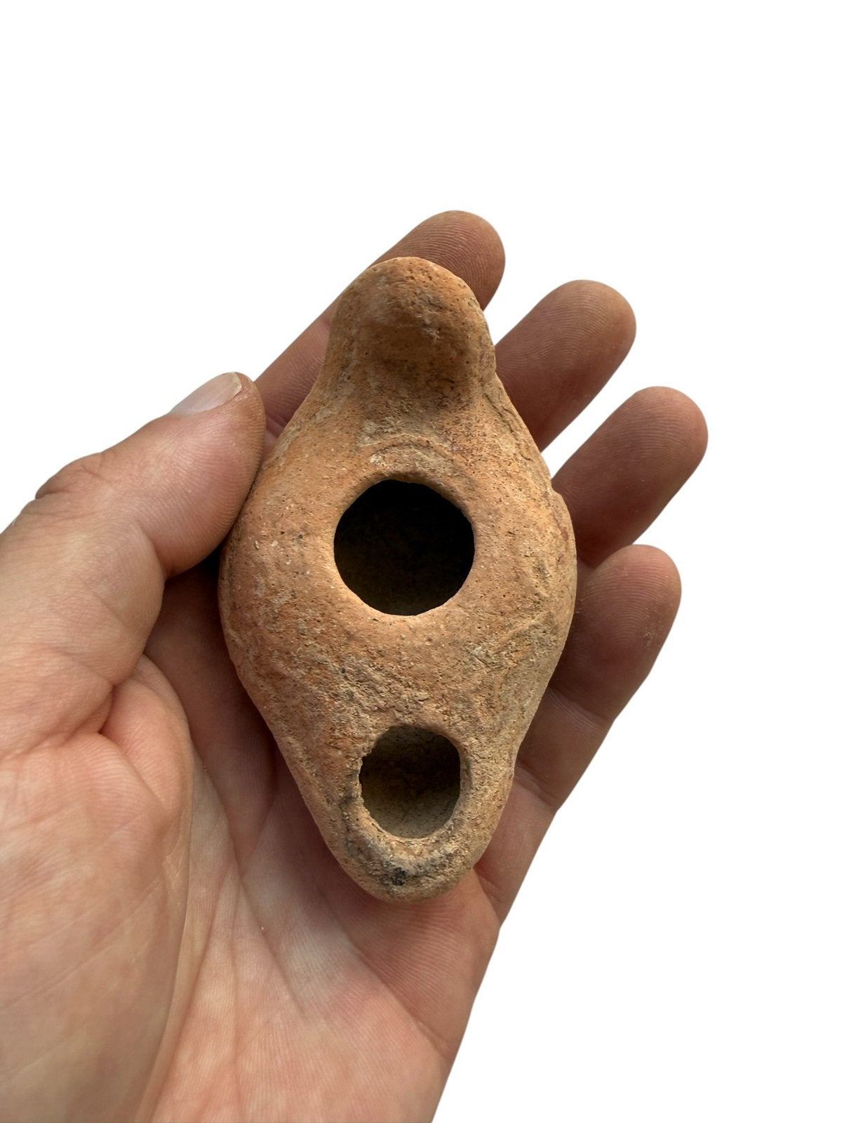 Authentiek Romeins olielampje - Bodemvondst, Ophalen of Verzenden