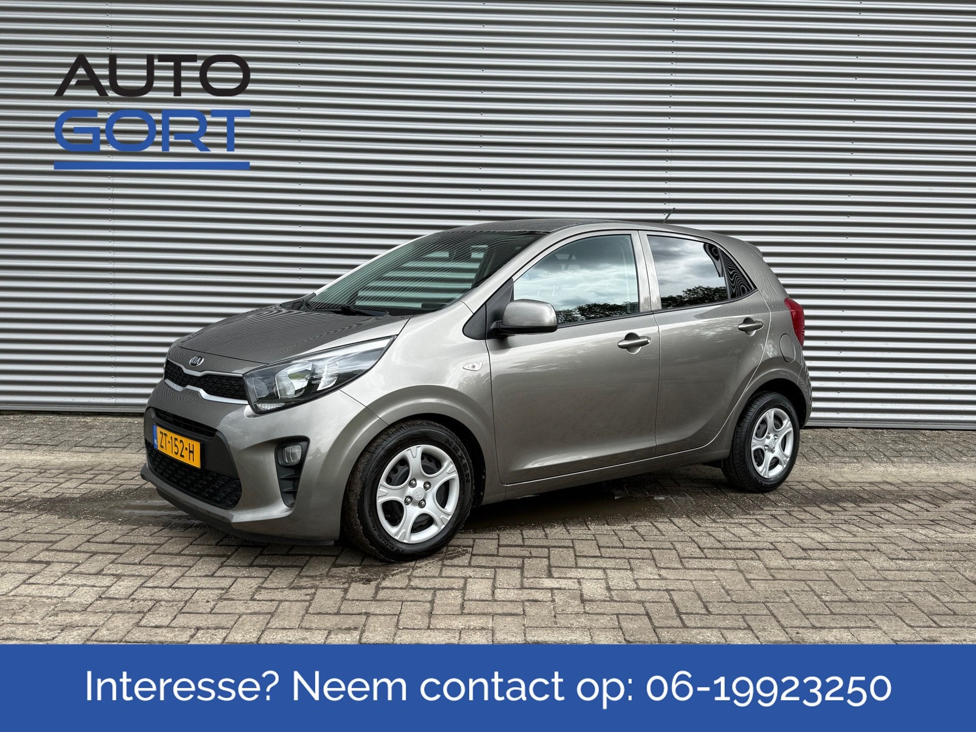 Kia Picanto 1.0 CVVT ComfortLine | Airco | 5 Deurs | Bluetoo, Auto's, Voorwielaandrijving, Stof, Gebruikt, 4 stoelen