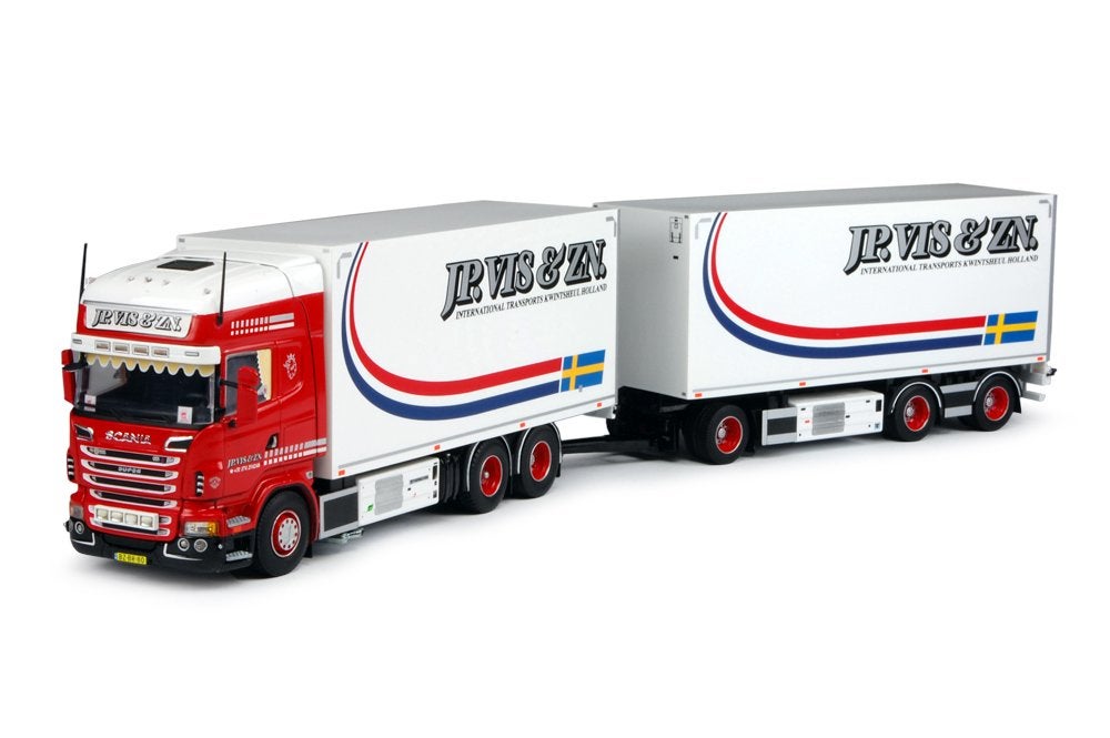 GEZOCHT: Tekno Scania R Topline J.P. Vis, Ophalen, Zo goed als nieuw, Bus of Vrachtwagen, Tekno