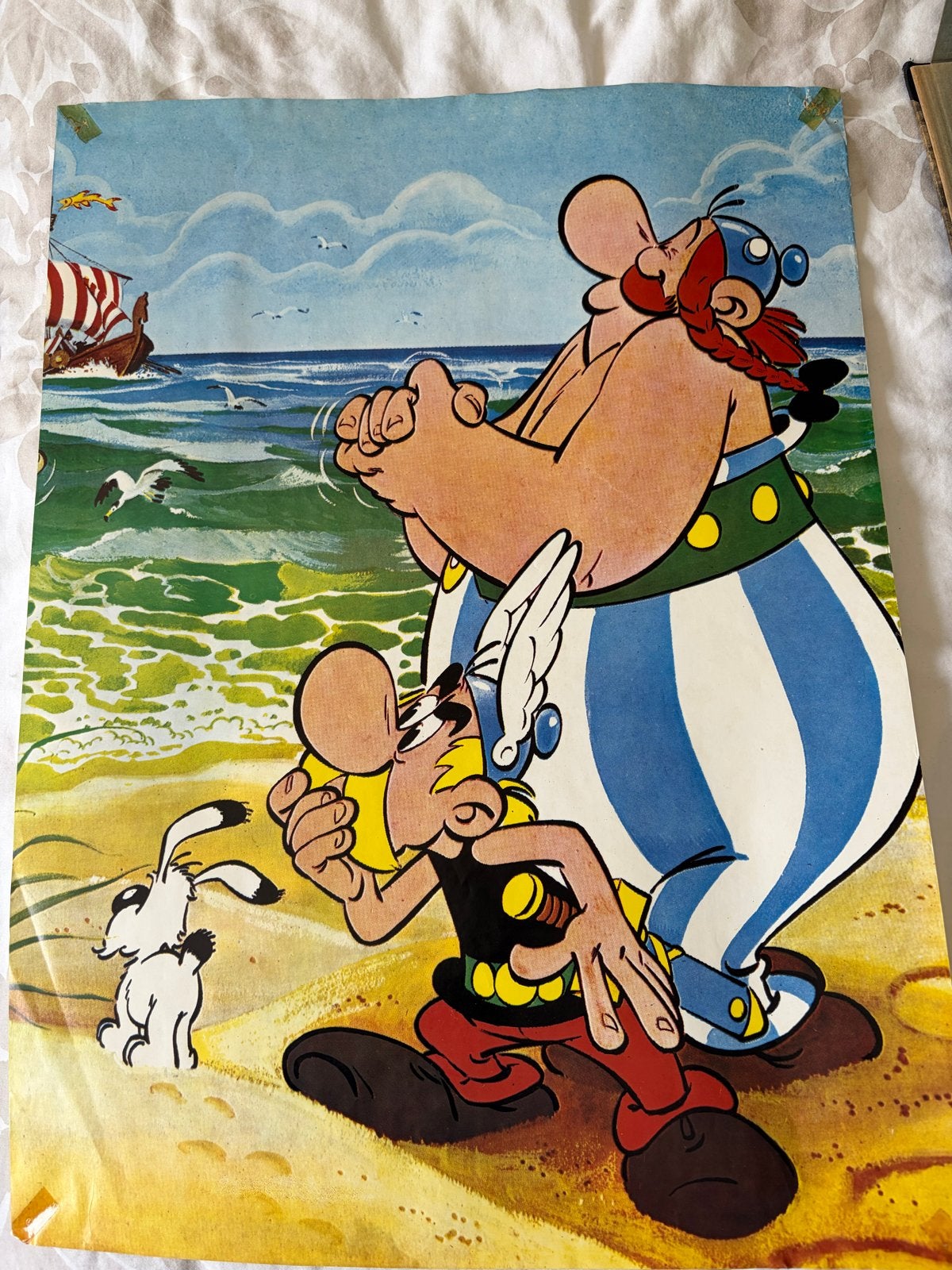Diverse oude posters - Asterix, Che Guevara, The Sound of Mu, Ophalen of Verzenden, Dagelijks leven, Overige technieken, 1950 - 1999
