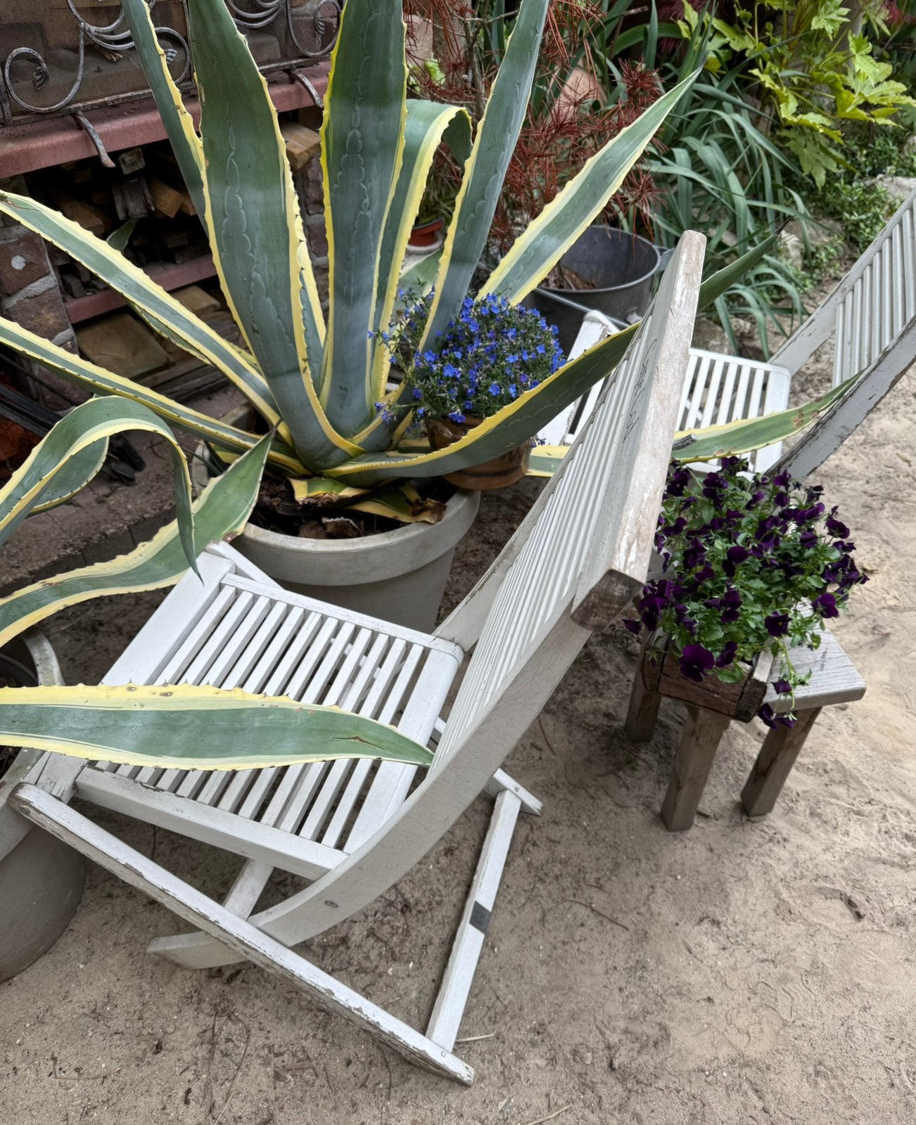 Rivièra Maison Cape Cod klapstoel Landelijk Ibiza 2 te koop, Ophalen, Gebruikt, Hout