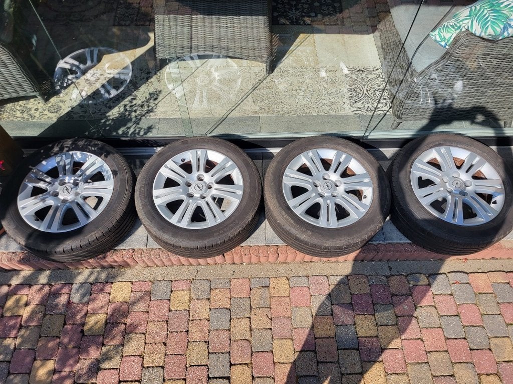 Banden met velgen, Ophalen, Gebruikt, 16 inch, 205 mm