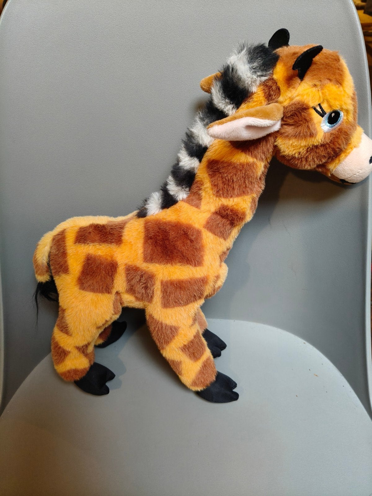 Leuke pluche giraf knuffel - Zo goed als nieuw, Overige merken, Giraf, Overige karakters, Ophalen of Verzenden