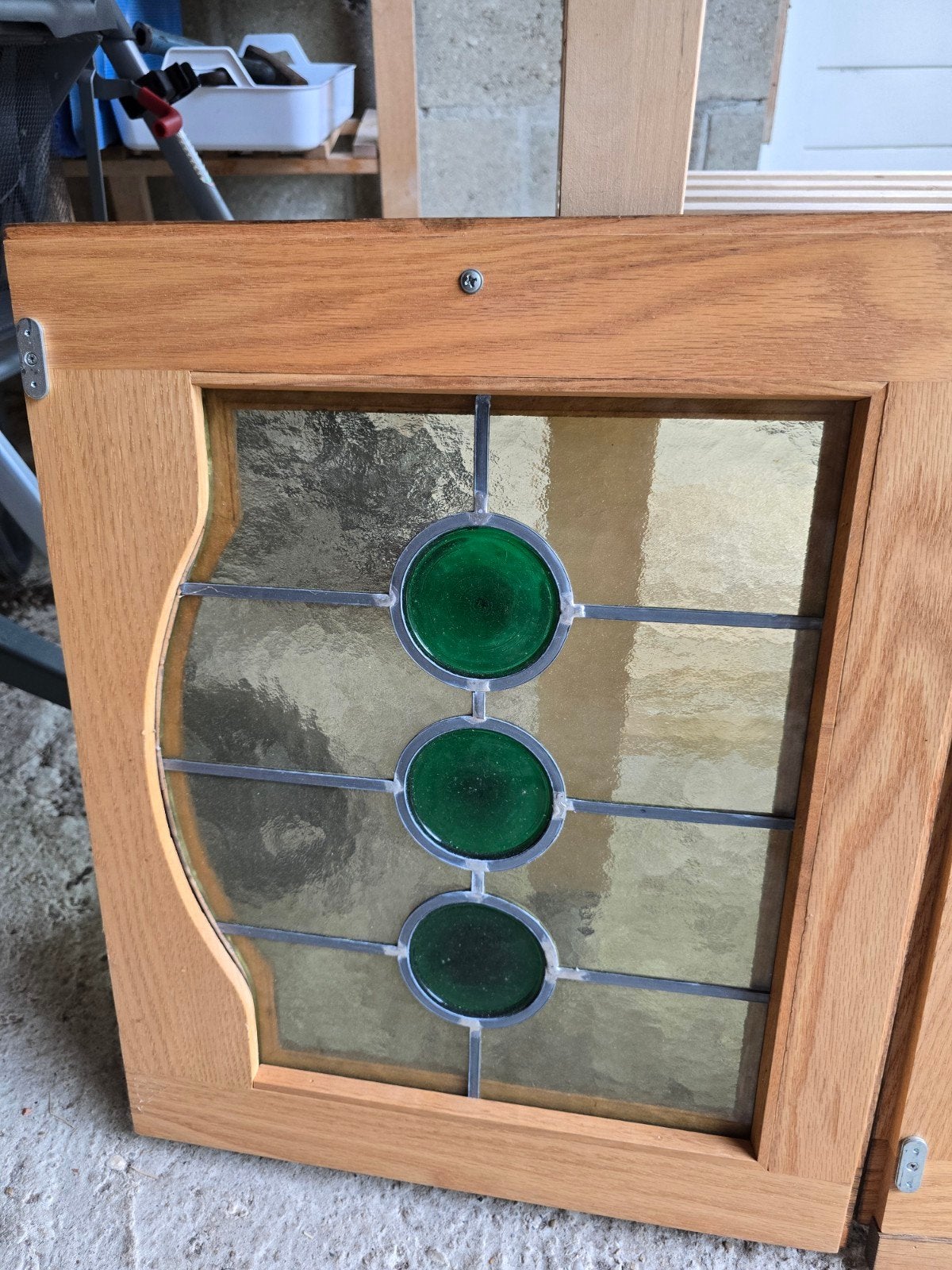 Glas in lood deurtjes, Ophalen, 50 tot 100 cm, Glas, Minder dan 100 cm