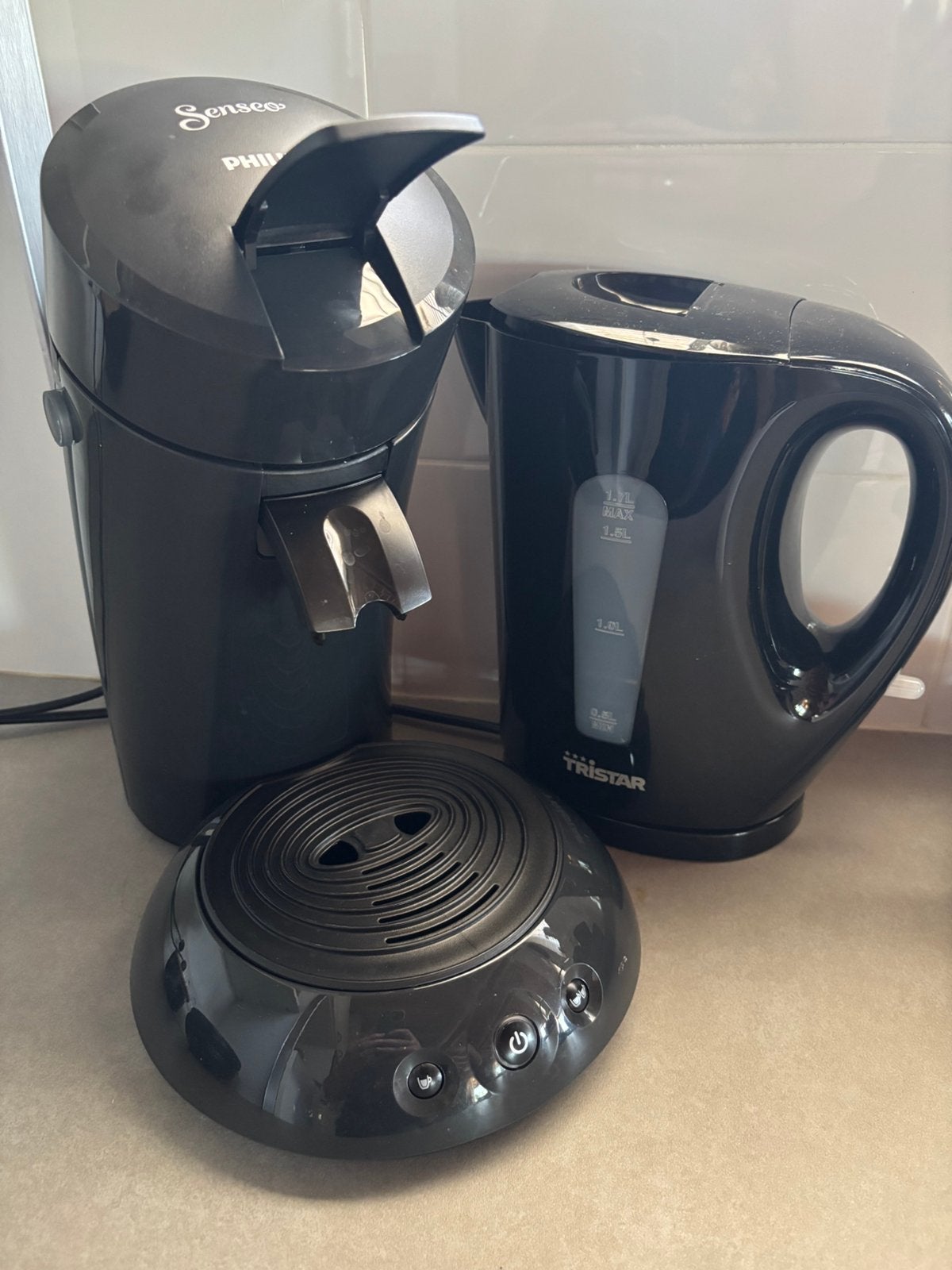 Senseo combi. met Waterkoker, Ophalen, Zo goed als nieuw, Koffiemachine