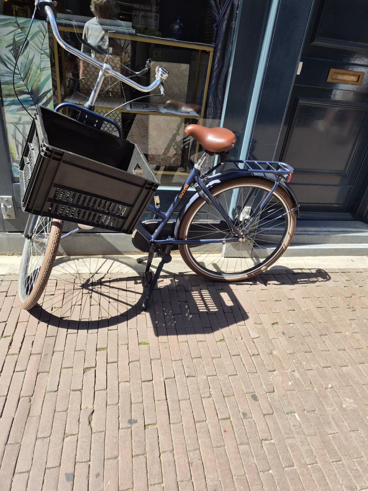 Leuke Dutch fiets met 3 versnellingen en krat, Fietsen en Brommers, Fietsen | Dames | Damesfietsen, Ophalen of Verzenden