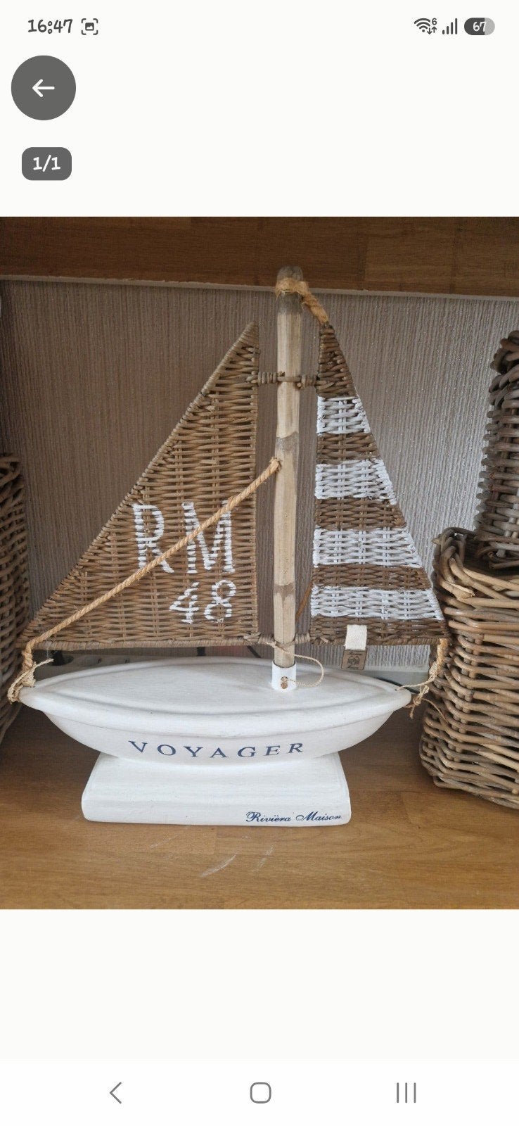 Riviera maison boot, Ophalen, Zo goed als nieuw