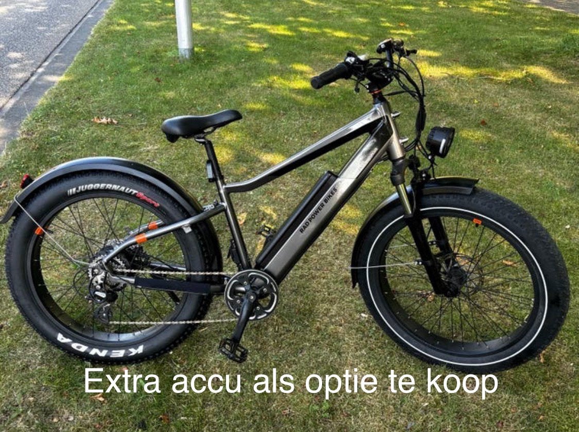 Rad Rhino 6 Plus / Rad Power Bikes / extra accu optie, Fietsen en Brommers, Gebruikt, Minder dan 47 cm, 50 km per accu of meer