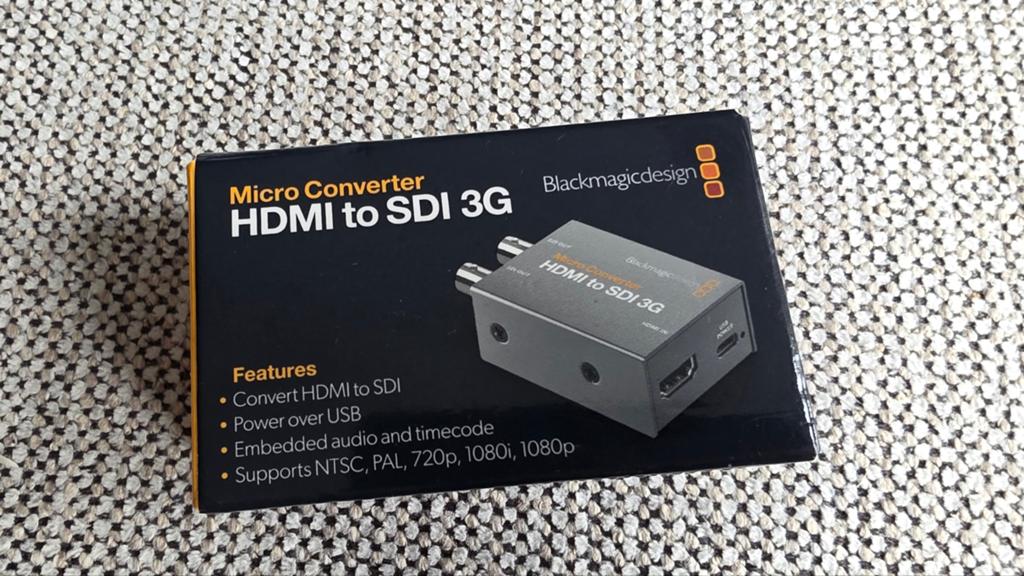 Blackmagic HDMI to SDI, Ophalen of Verzenden, Zo goed als nieuw
