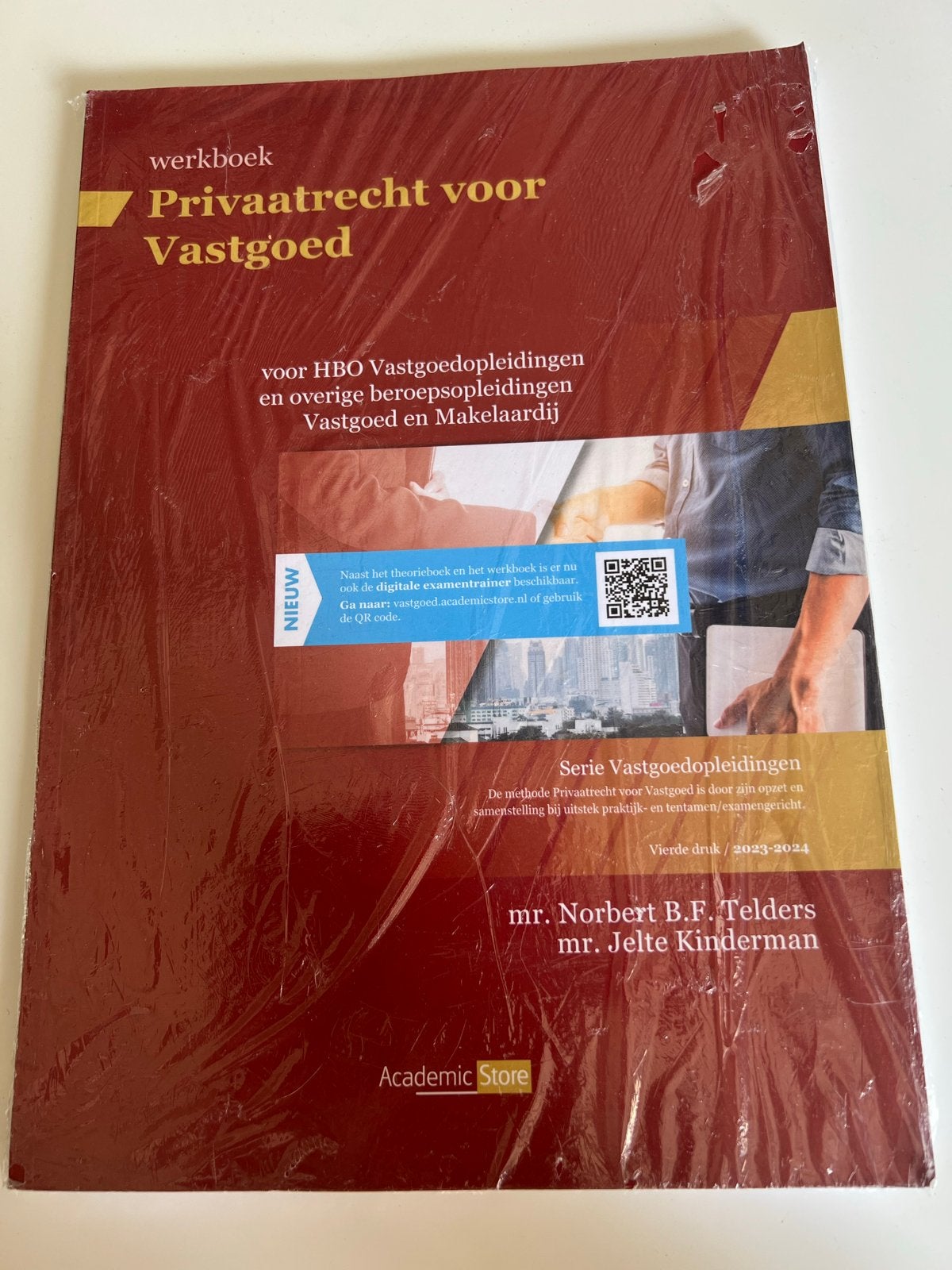 Werkboek Privaatrecht voor Vastgoed HBO/beroepsopleidingen, Boeken, Studieboeken en Cursussen, Nieuw, HBO, Gamma, Ophalen of Verzenden