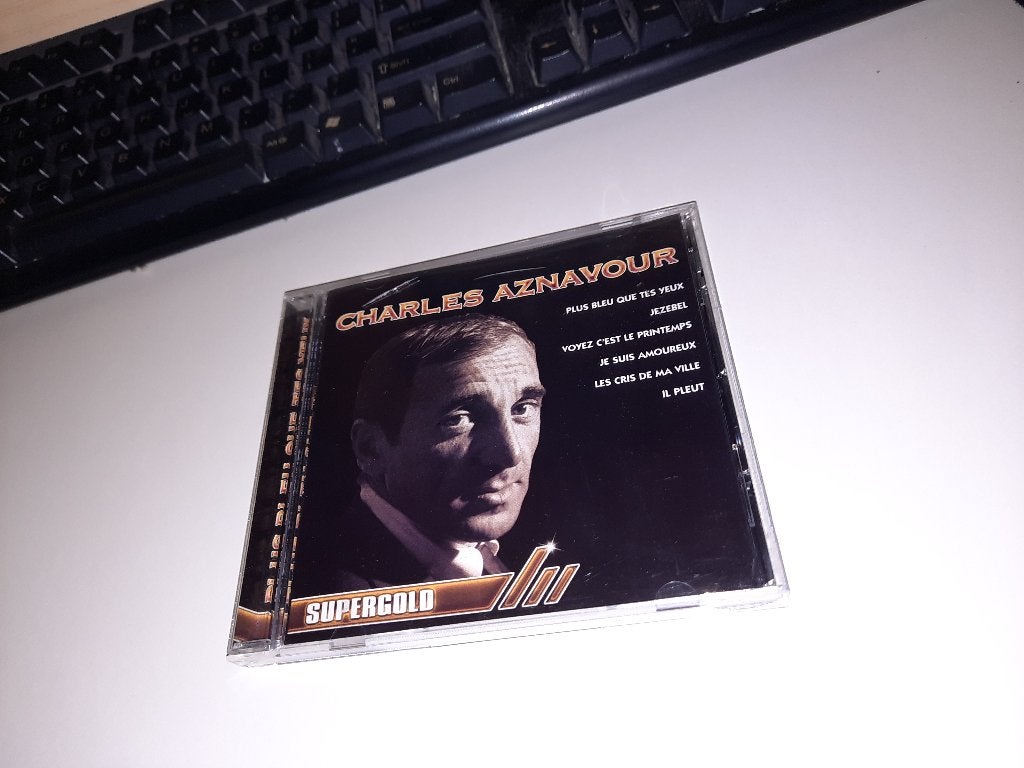 CD Charles Aznavour Supergold, Ophalen, Zo goed als nieuw
