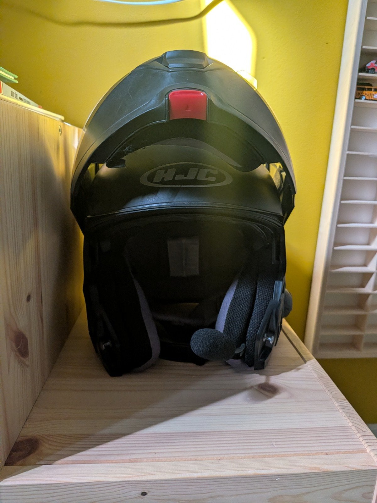 HJC IS-MAX II motorhelm met Interphone F5MC en toebehoren, Motoren, Kleding | Motorhelmen, Heren, Systeemhelm, S, HJC, Tweedehands