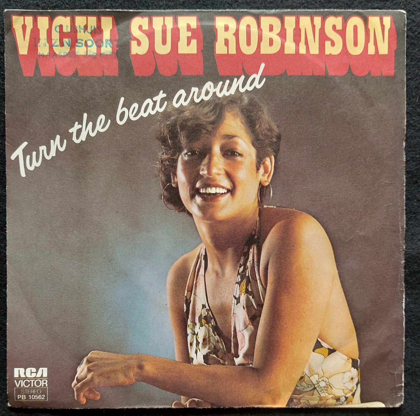 Vicky Sue Robinson - Turn the beat around, Gebruikt, 7 inch, Ophalen of Verzenden, Pop