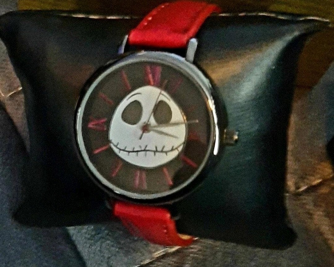 Nightmare before Christmas horloge, Ophalen of Verzenden, Nieuw, Staal, Overige merken